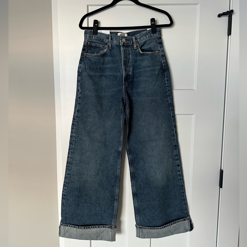 Agolde Dame Women's Blue Jeans
